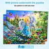 Puzzles for Kids Ages 8-10 6-8 - Princess & Unicorn Floor Puzzle- 200 Piece Jigsaw Puzzles for Kids Ages 10-12 Year Old and Adults.Colorful Children