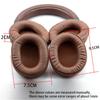Erstatnings øreputer for Audio Technica ATH M70 M50X M50 MSR7 M40X M40 M30X Headset Øreklokker Deksel øreputer Kopper