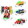 3 IN 1 Mini Force V Rangers Transforming Car To Robot Toys Action Figures Mini Force X Deformation Dinosaur Robot Toy