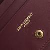 Saint Laurent Ysl Gold Metall Logo Lammleder Crossbody Schultertasche Damen Taschen Rot 777439-AACX7-6268