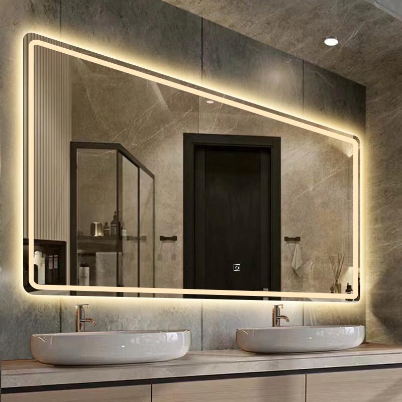 Yuzhuxun LED Wall-Mounted Bathroom Mirror