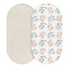 Baby Cotton Muslin Fitted Sheet Set 2pcs Breathable Double-Layer Crib Bedding Newborns 0-12 Months