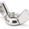 201/304 Stainless Steel Hand-Tightened Wing Nut M3/M4/M6