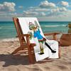 Pippi Longstocking Fashion Beach Towel: Ideal for Summer Adventures Soft, absorbent and quick drying suitable for swimming and bathing
