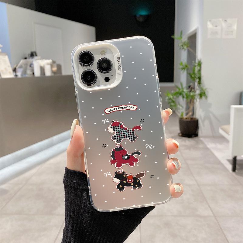 

Apple iPhone 15 Pro Cute Polka Dot Horse Case, fits 17PM, 16 Plus, and XS Max models. Image Required (Mention Image Code)