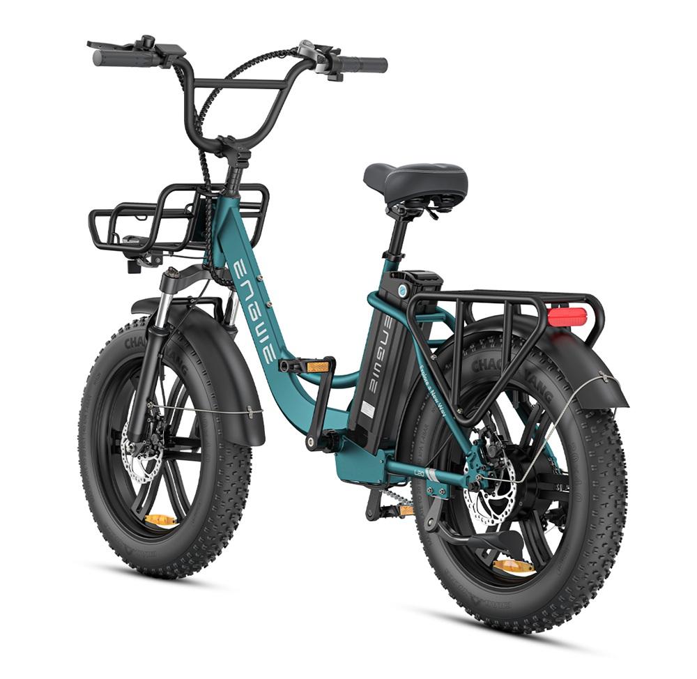 ENGWE L20 Boost Elektrofahrrad | 75Nm Boost 48V13Ah 126km PAS 250W Motor Urbanes Fat Tire Step-Thru E-Bike