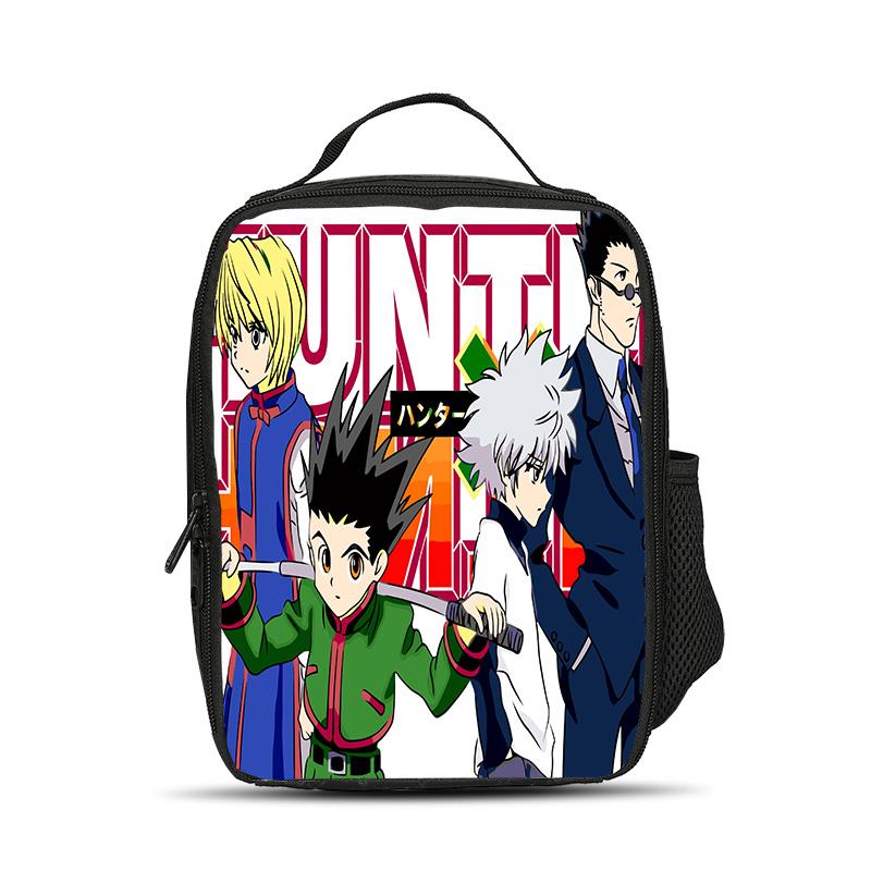 HUNTER × HUNTER Ice Bag Anime Printed Kindergarten Primary School Boys and Girls New Large Capacity Lightweight and Compact