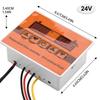 DC12V 24V AC110-220V Sondenleitung Digitaler Temperaturregler LED-Thermostat Regler Heiz-/Kühlungs-Thermoregulator