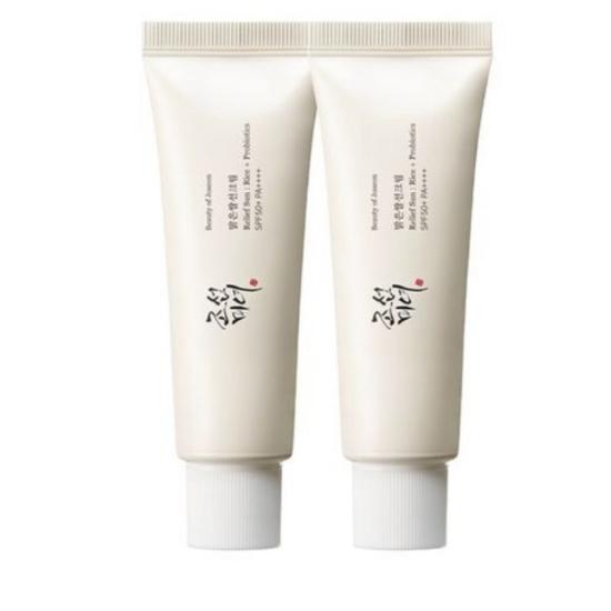 Beauty of Joseon Bright Rice Sun Cream SPF50+ – Twin Pack (50ml × 2)