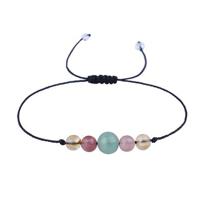 Crystal Bracelet Women's Hand Rope Lightweight Natural Stone Bracelets Weaving Chains Handmade Jewelry for Birthday Gifts