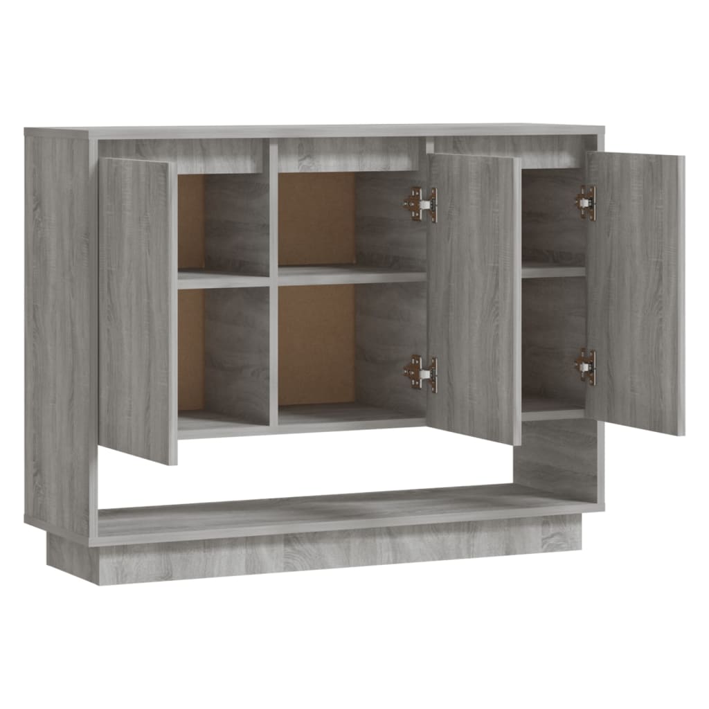 VidaXL Sideboard Grau Sonoma 97x31x75 cm Holzwerkstoff