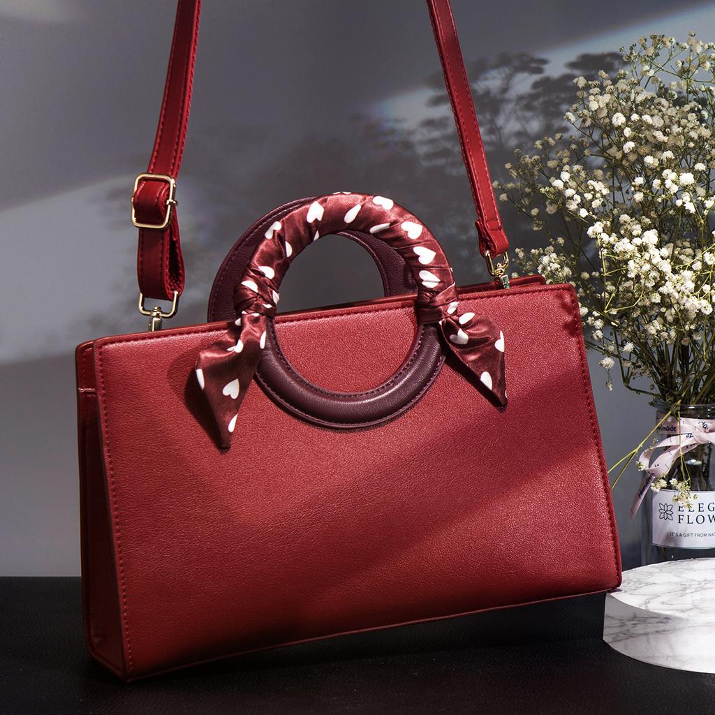 Red Wedding Bag Bridal Bag Premium Wedding Handheld Women'S Bag Wedding Bag