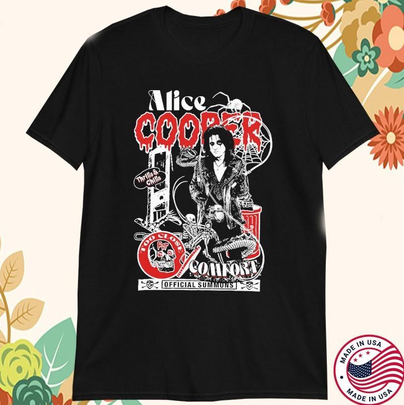 Alice Cooper 2025 Tour Tshirt size S5XL Unisex T-Shirt XL