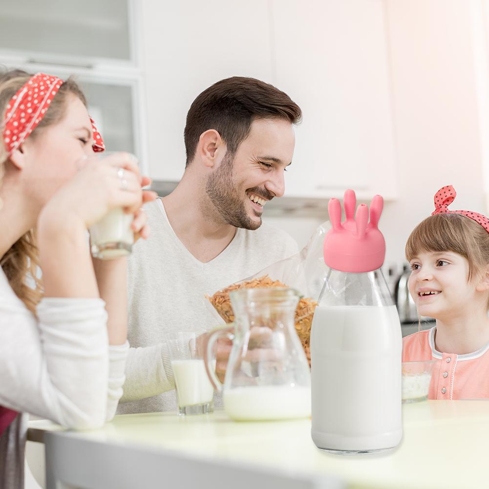 Cow Udder Milk Carton Cap Pouring Milk Bottle Cap Reusable Udder Shaped Pouring Cap Funny Milk Bottle Diverter for Carton Milk
