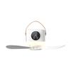 USB Hanging Fan Lamp For Outdoor Camping Car And Dormitories 4 Speed Setting And Timer Option Multiple Function