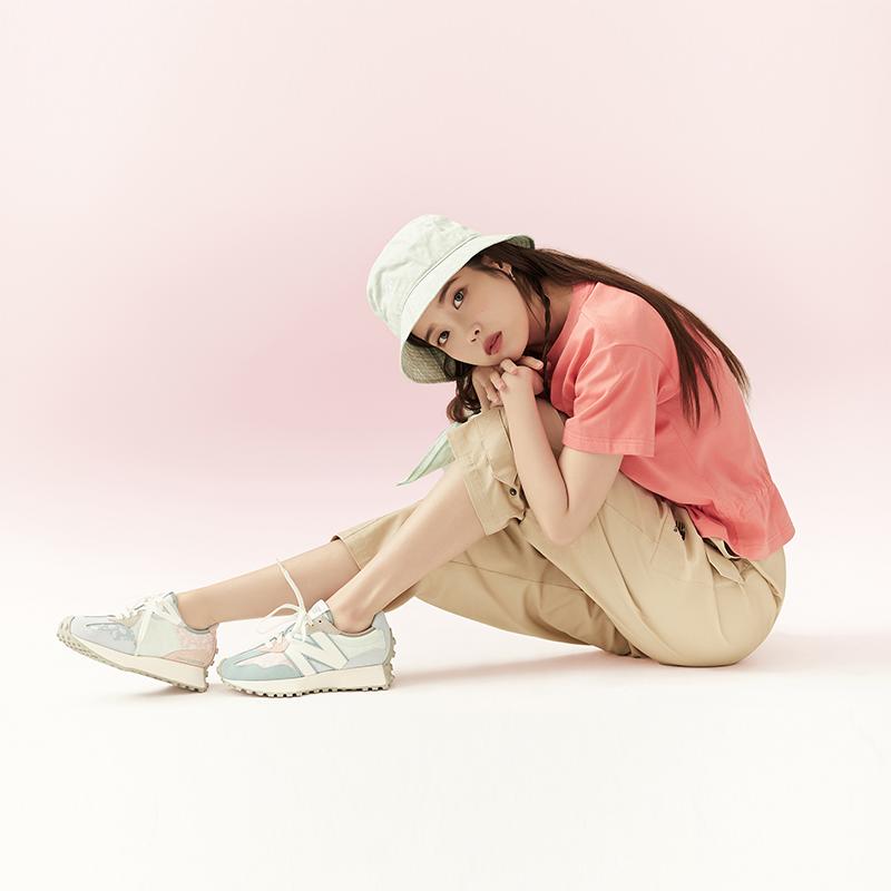 New Balance 327 Paisley Pack - Kobaltowe tenisówki unisex MS327DEW