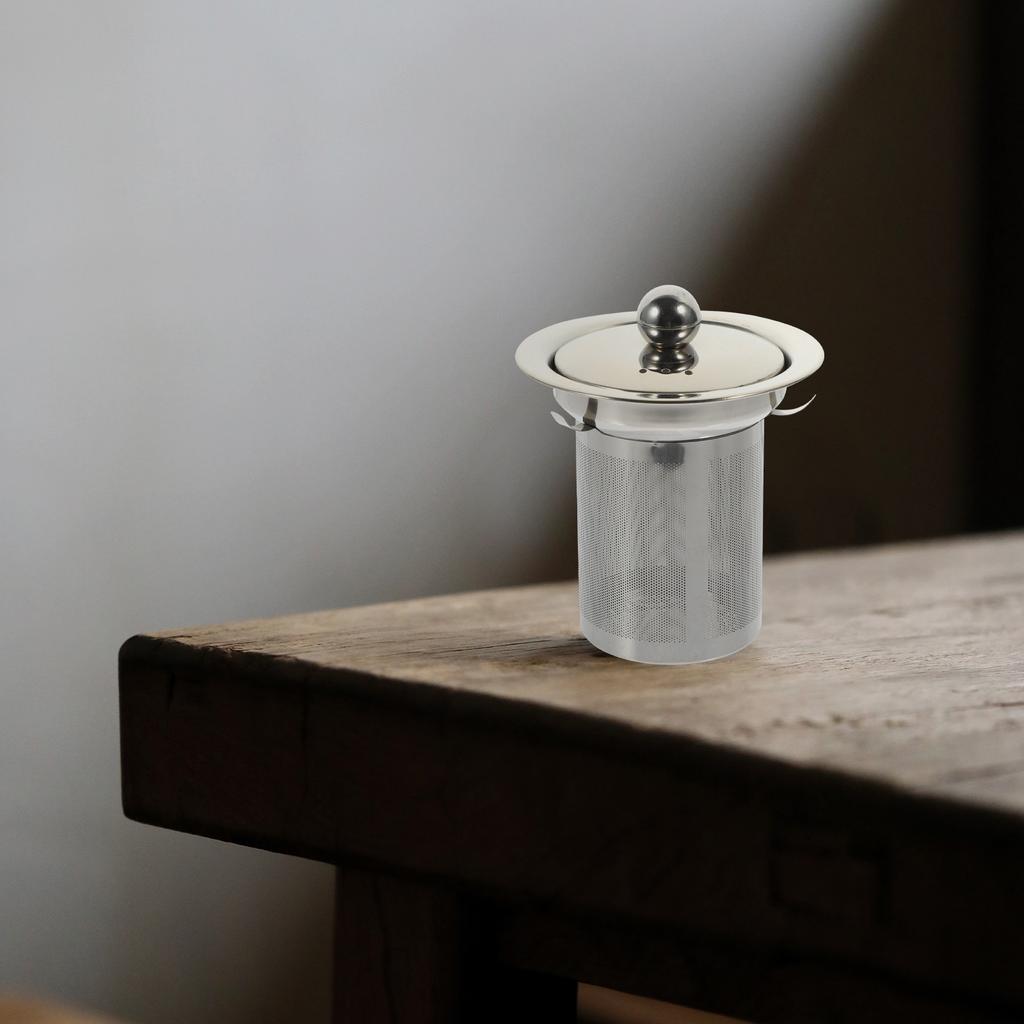 Kaffee Teekanne Sieb Maschine Edelstahl Filter Bildschirm Steilere Silber Machen