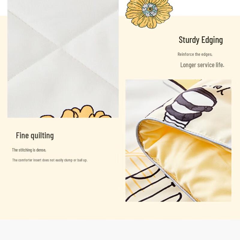 Purple Charm Antibacterial Washable Summer Fiber Quilt