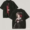 Kaguya-sama Love Is War Washed T Shirt Anime Lovr Harajuku New Model Oversized Vintage Loose Streetwear Classic Unisex Couples