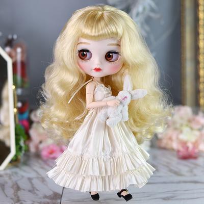 ICY DBS Blyth panenka Šaty 1/6 bjd Prémiové večerní šaty Minimalistické oblečení Anime dívka Hračka Dárek SD