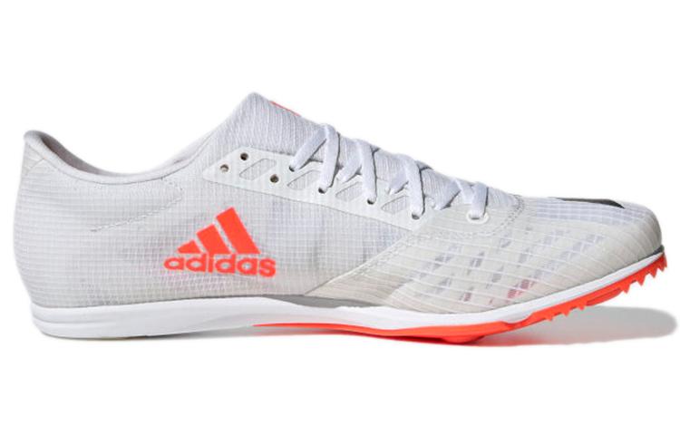 Adidas Distancestar Spikes 'White Black Orange' FY4094