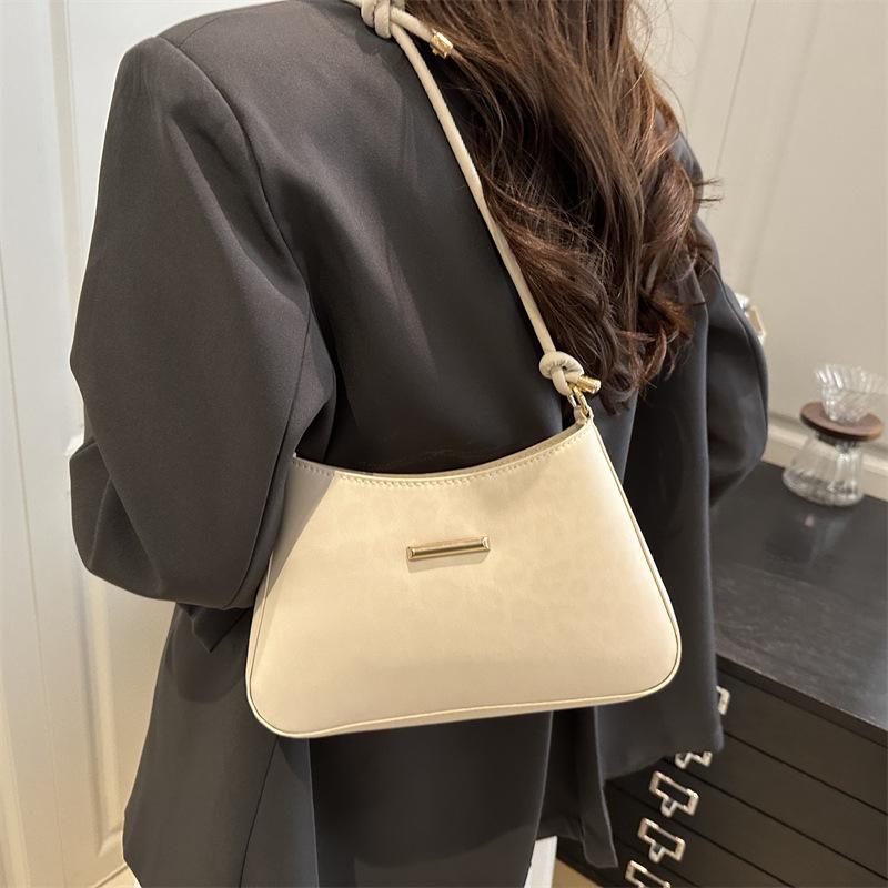 Autumn Leopard Print Shoulder Underarm Bags for Women Retro Casual Ladies Crossbody Bag Portable Female Phe Handbags Purse