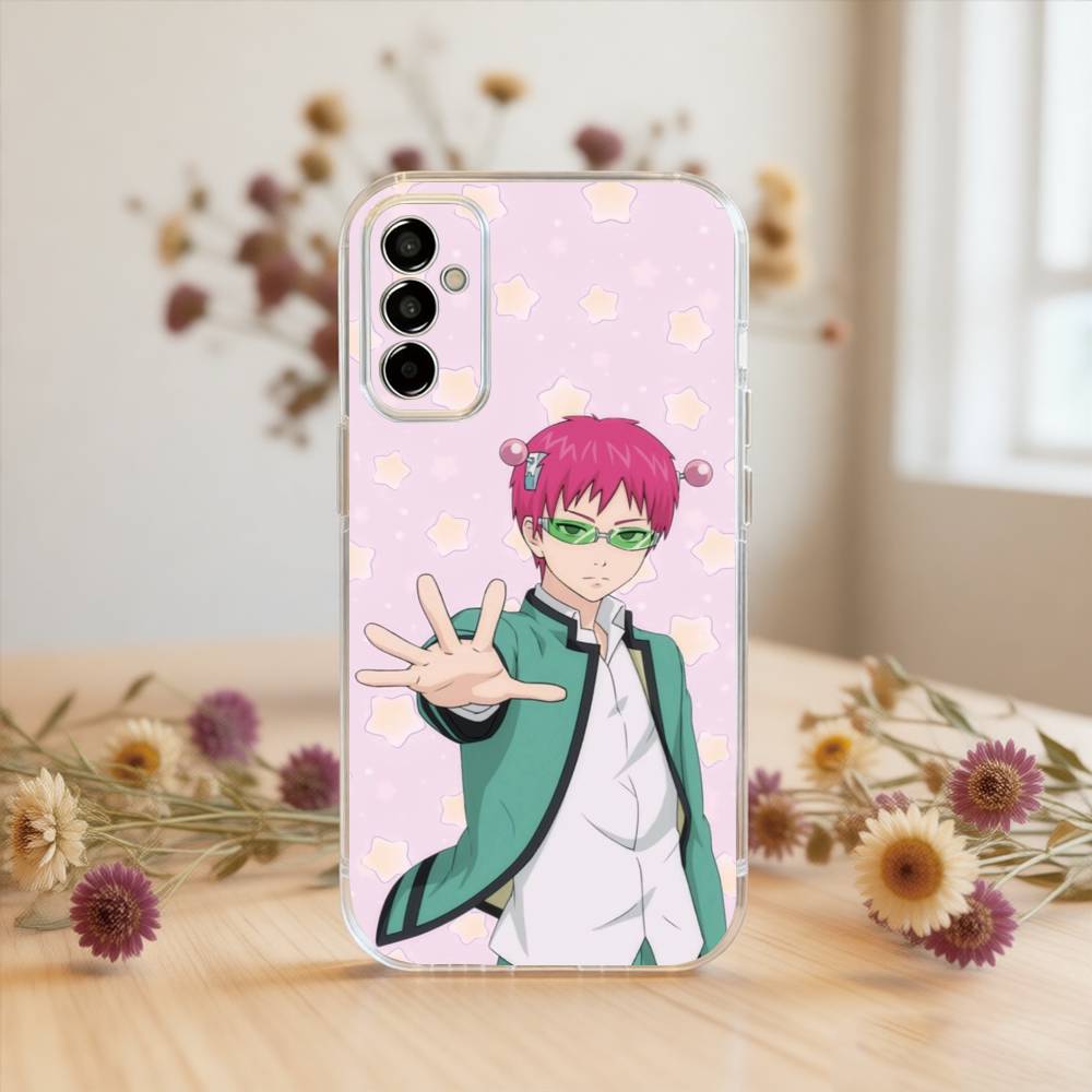Kusuo Saiki Phone Case For SamsungA10,12,20,21S,30,31,40,50,51,52,70,71 Transparent Cover
