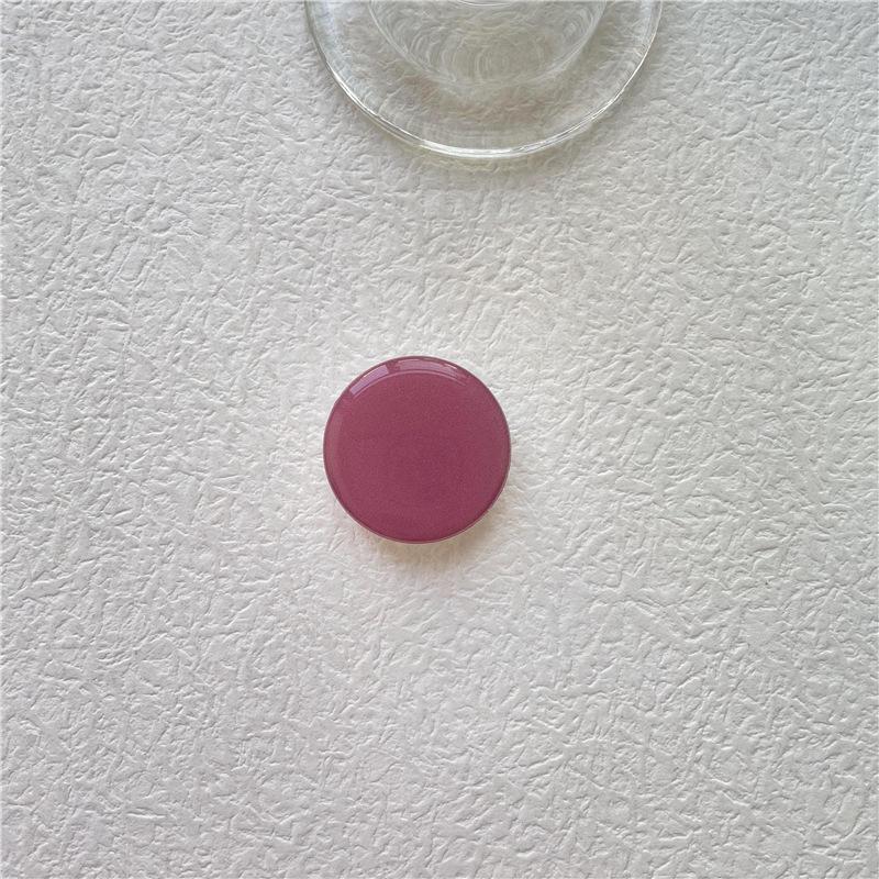 Transparent Epoxy Color Airbag Stand: Creative Desktop Tablet & Phone Ring Support with Logo.