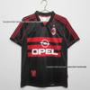 Maglia da Calcio Retrò Uomo AC Milan/Inter Milan/Juventus - Manica Corta Estiva, Ampia e Traspirante.