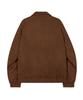 Standarderror 87-Stan009 [Renewal] Standard Blouson Suede Jacket Red Brown (C Type)