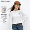 La Chapelle Women's Pure Cotton Long Sleeve T-shirt