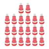 20Pcs Banana Socket 4mm Strong Connectivity Corrosion Resistance Good Performance Electrical Test AccessoriesRed
