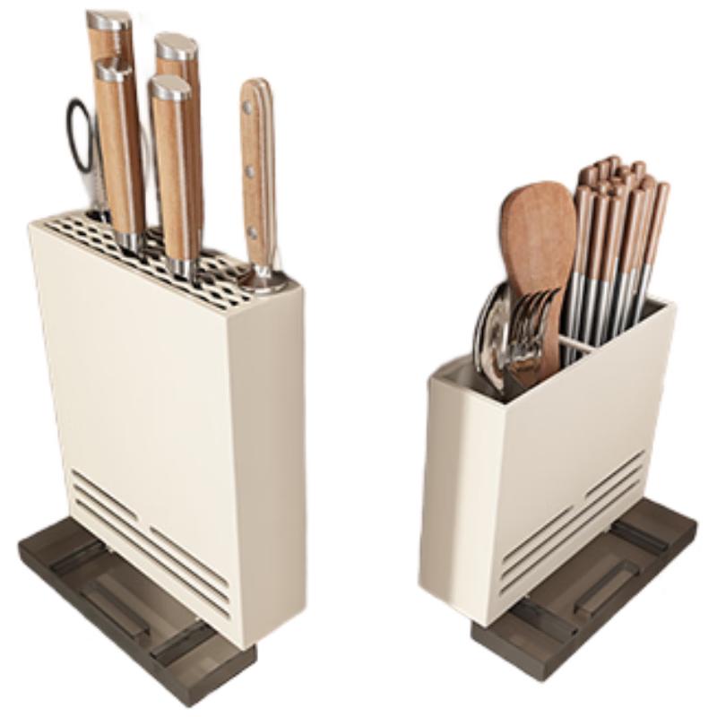 DANLE No-Drill Wall-Mounted Kitchen Storage Rack Set