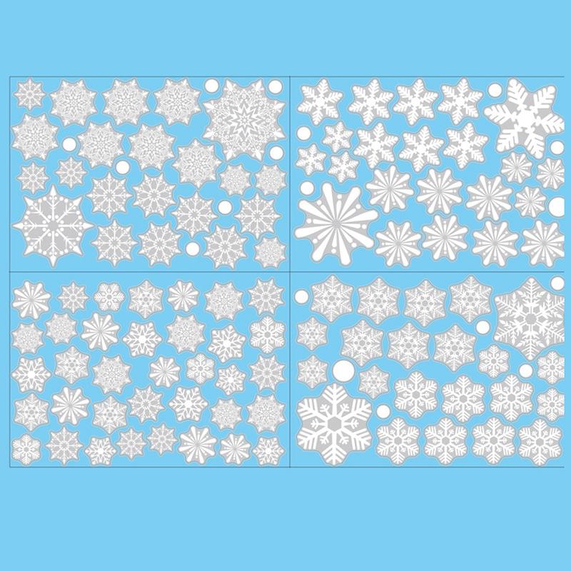 Christmas Window Stickers Merry Christmas Home Decoration 2026 Children's Room New Year Shopping Mall Christmas Window Stickers
