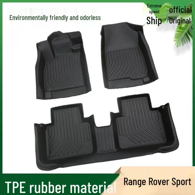 TPE Floor Mats for Land Rover Range Rover Sport 2010-2025 Bumper Model Accessories