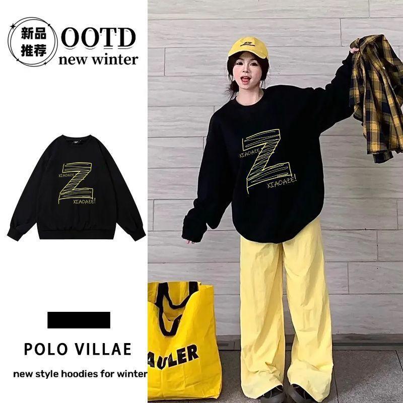 Cotton Long Sleeve T Shirt Men Women Oversize Couple Casual Tee Fall