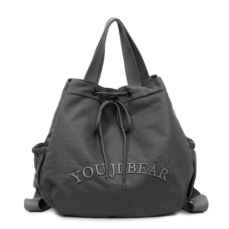 Schoolbag Lightweight Versatile Nylon Cloth Women's Backpack 1011 New Commuter Versatile Backpack College Student Class School Bag