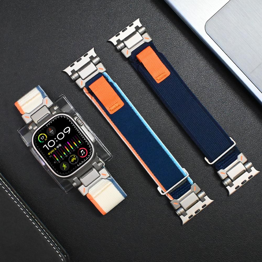 Trail Loop Strap for Apple Watch Ultra 2 49mm 45mm 44mm 46mm Sport Elastic Band for IWatch Series 10 9 8 7 6 5 4 Bracelet Correa