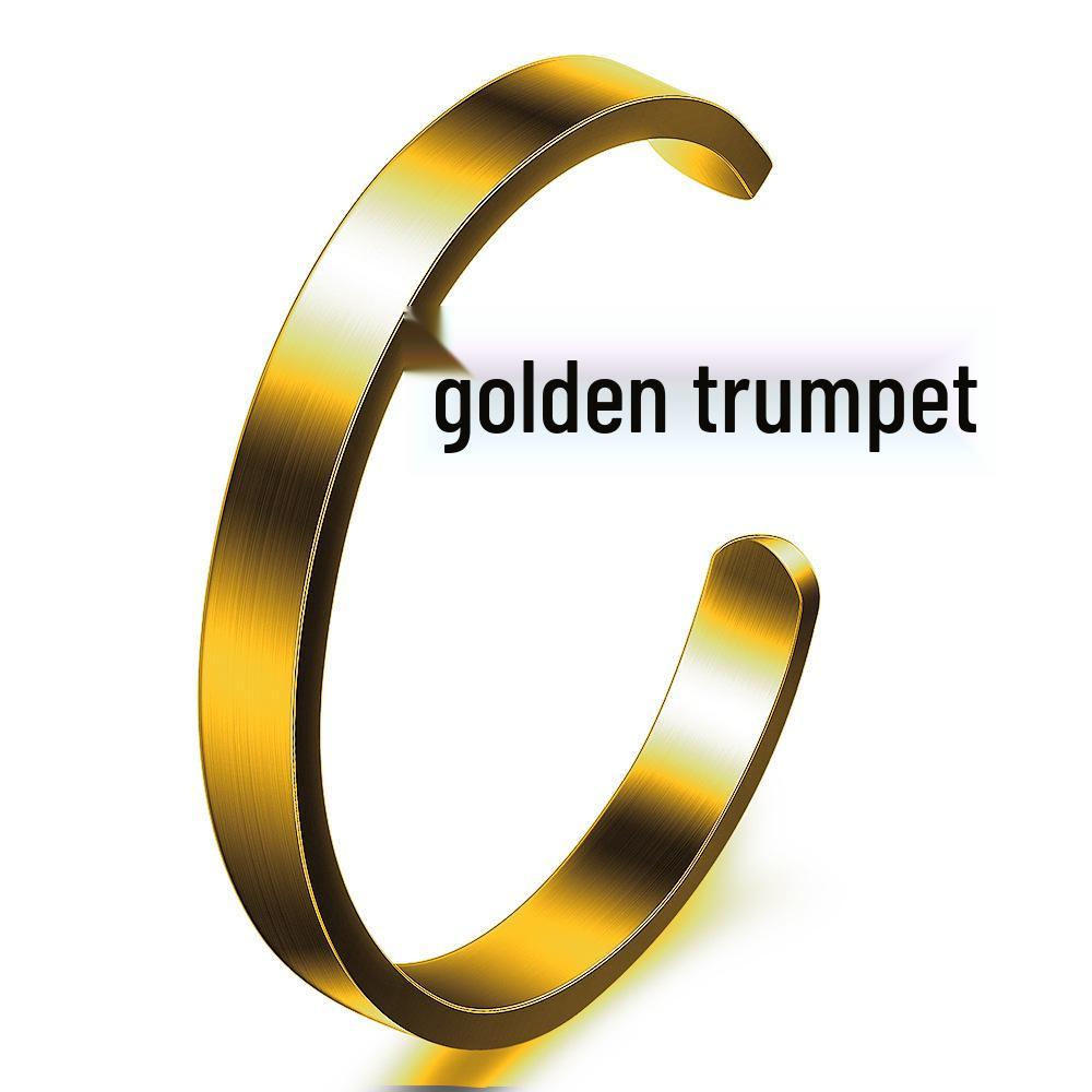 8MM Unisex C-Shaped Stainless Steel Bracelet - Titanium Options, Laser Engravable, Available In Three Colors