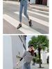 Women's Fleece-Lined High-Waist Skinny Jeans - Slim Fit Winter Pencil Pants