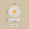 Ceramic Cute Clouds Dipping Sauce Dish Hot Pot Tableware Seasoning Dishes Salad Bowl Kitchen Soy Vinegar Snake Dessert Plate
