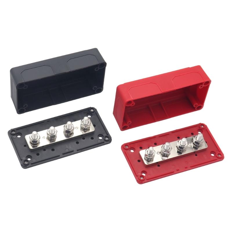 Reliable Power Junction Box 300A DC48V Enhances Wire Organization in Car & Boat