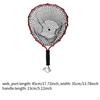 Aluminum Alloy Anti-Slip Fishing Landing Net for Boat