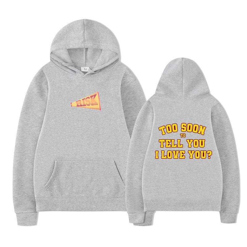 Risk Too Soon To Tell You I Love You Hoodies Gracie Ab Ram Long Sleeve Sweatshirts Women Harajuku Streetwear Sudaderas