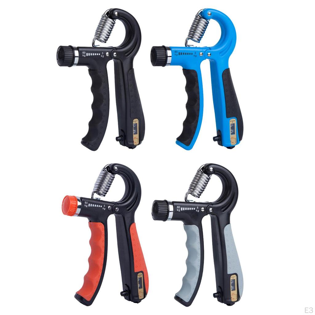 Hand Grip Strengthener Finger Exerciser Fitness Gripper Training Strength with Counter for
