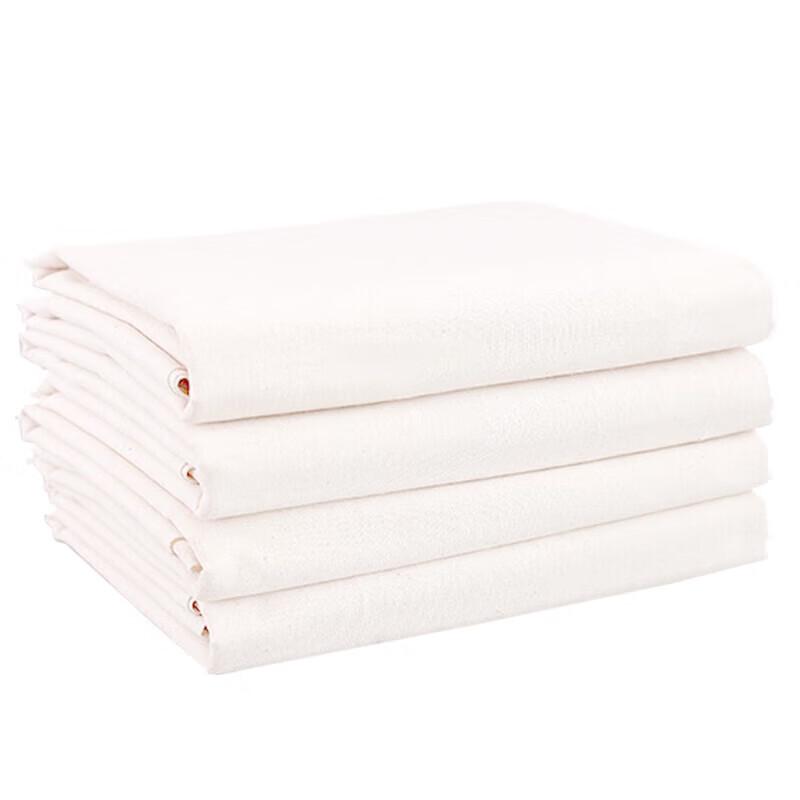 Pure Cotton White Grey Fabric Wiping Cloth