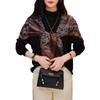 Foreign Style Bottoming Shirt Women's Long-sleeved T-shirt Winter New Feeling Printed Top Mother Warm Inner Shirt