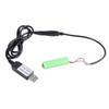 120CM USB To 3V LR6 AA Battery Substitute Cable USB Power Converters for Continuous Power In Electronics Devices