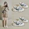 Spring New Korean Version Ins Dad Shoes Female Students Platform Sports Heightening Running Casual Shoes TT7829