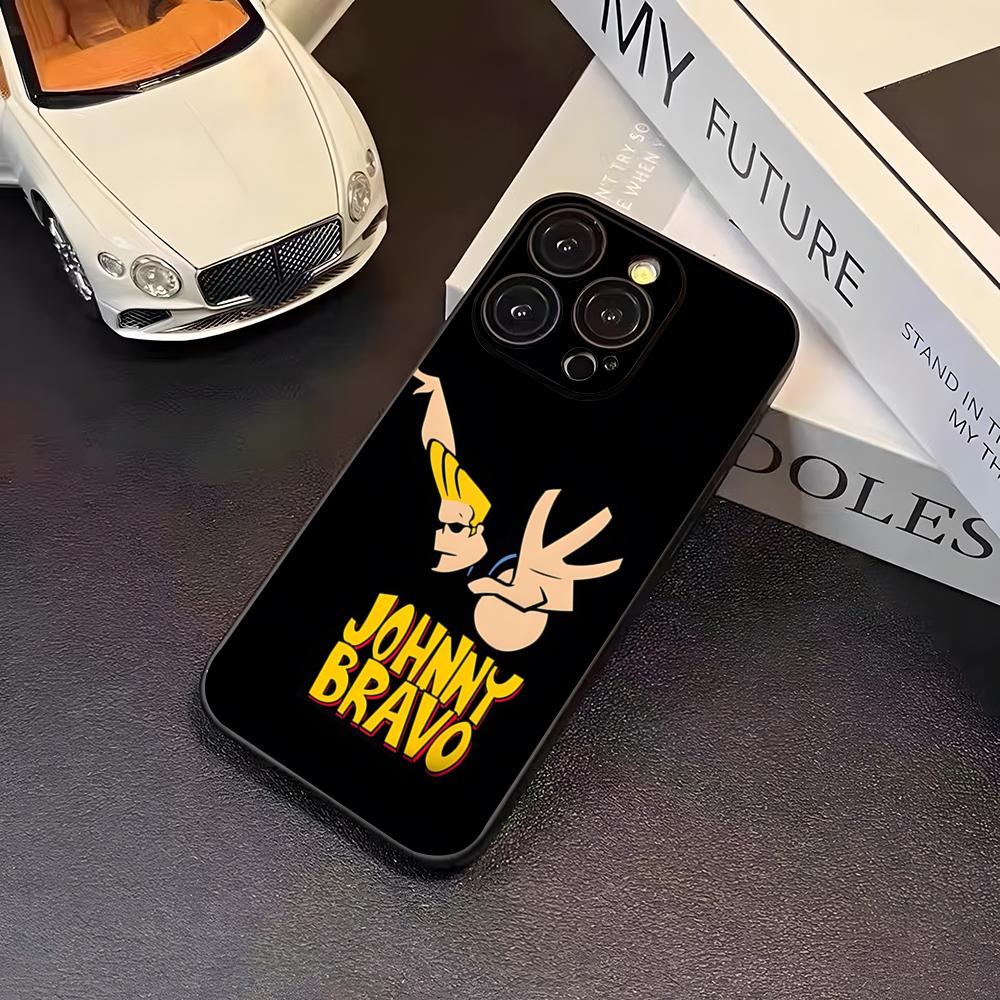 

Аниме чехол для телефона Джонни Браво для 16 Pro Max Iphone 17 Pro Max 14 15 Plus 12 13 11 Pro Xr X Xs SE Задняя крышка iPhone15